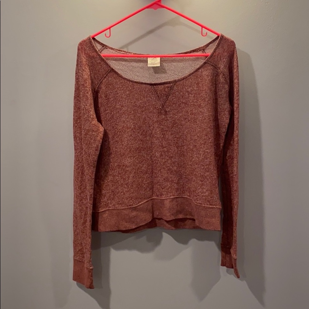 Off the shoulder sweater